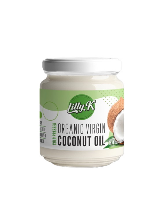 LillyK Organic Cold Pressed Virgin Coconut Oil